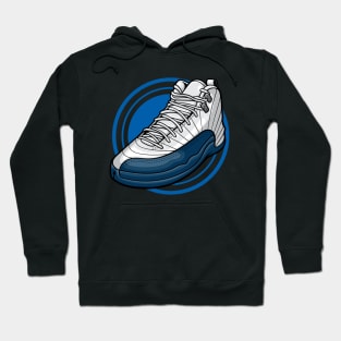 AJ 12 Retro French Blue Sneaker Hoodie